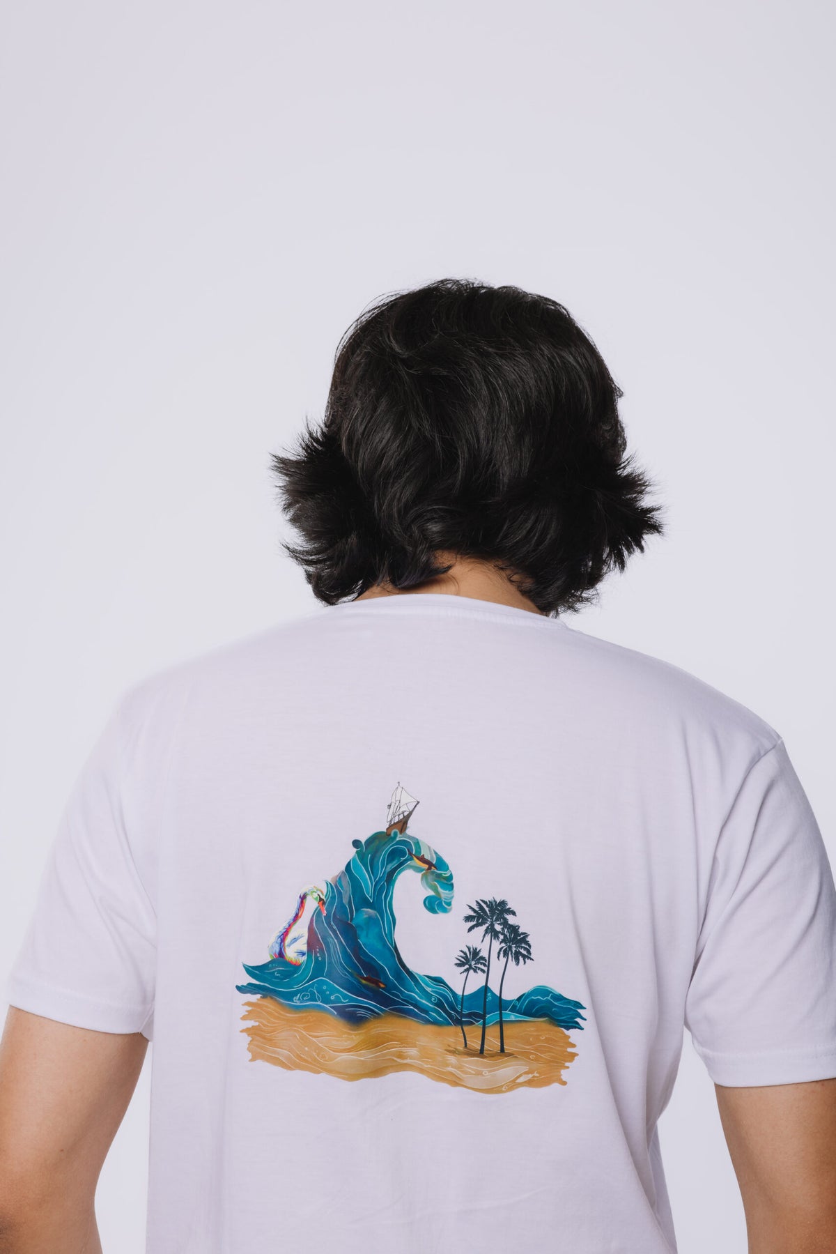 Aur Tum Kya Chahte Folk Masti T-shirt by Pavitra Paapi, view 2